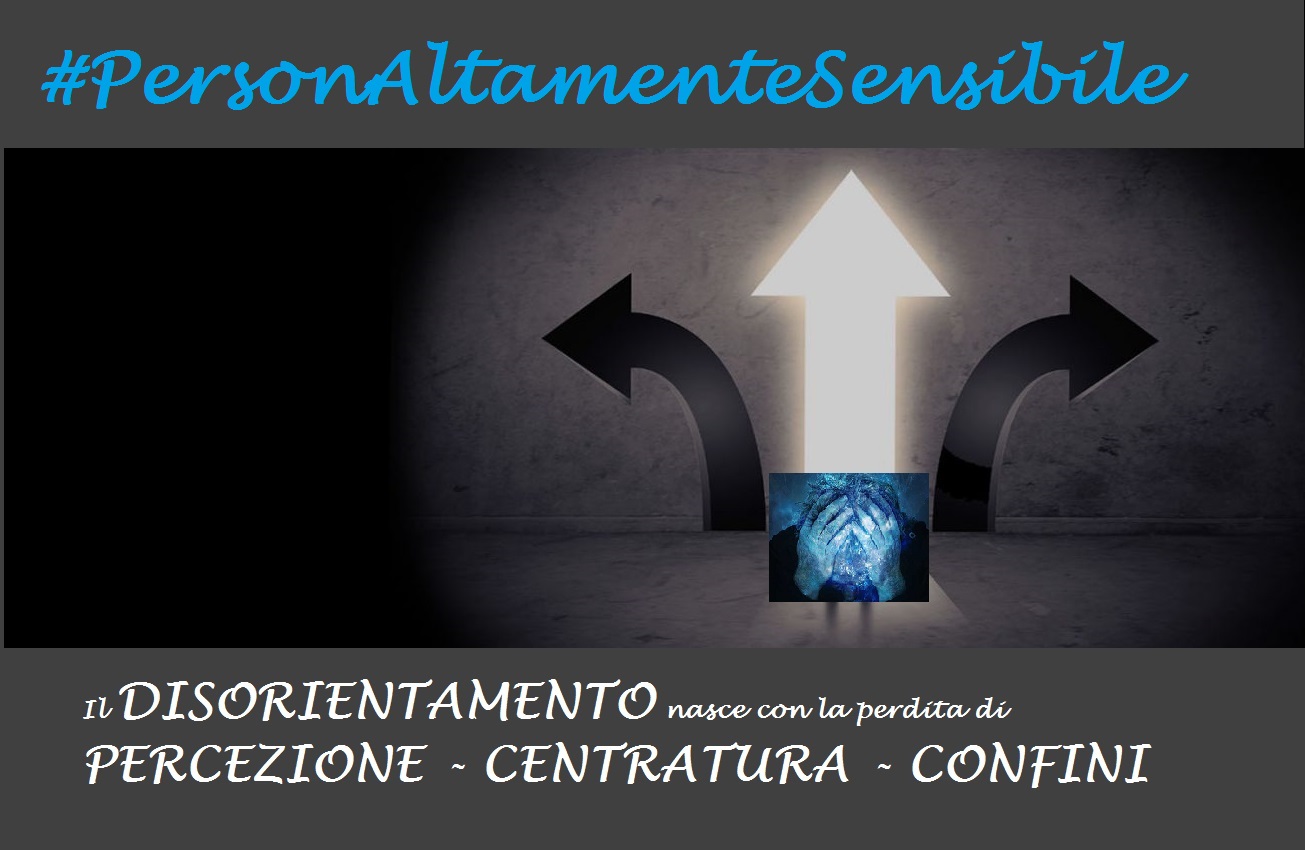 DISORIENTAMENTO, PERDITA DI PERCEZIONE, CENTRATURA E CONFINI